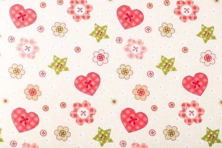 Srdiečkovo-hviezdičková, šírka 140 cm, cena 3,90 €